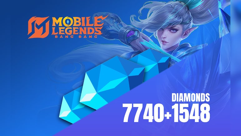 Mobile Legends: Bang Bang 7740 + 1548 Diamonds