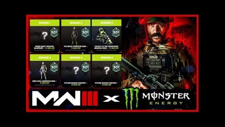 Kup Monster Energy X Call of Duty: Inner Beast Weapon Blueprint (PC ...