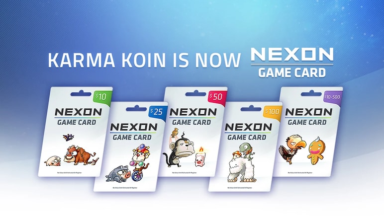 Nexon Game Card