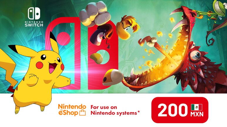 ¡Comprar Nintendo eShop Card 200 MXN - Nintendo eShop Clave - MÉXICO ...