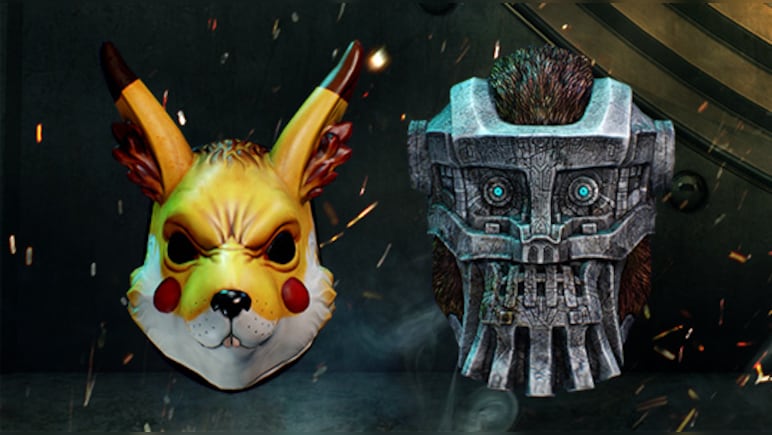 PAYDAY 2: Electarodent and Titan Masks