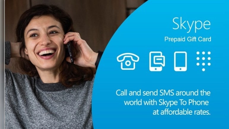 Skype Prepaid Gift Card