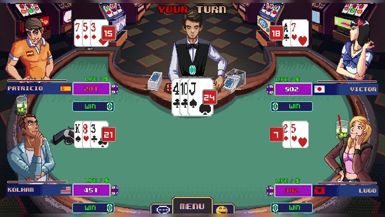 Super Blackjack Battle 2 Turbo Edition - The Card Warriors PC