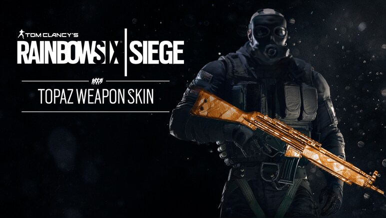 Tom Clancy's Rainbow Six Siege - Topaz Weapon Skin PC