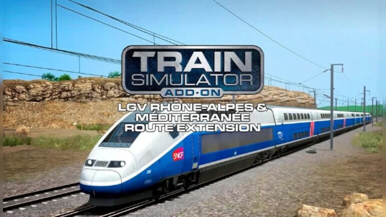 Train Simulator: LGV Rhône-Alpes & Méditerranée Route Extension Add-On PC