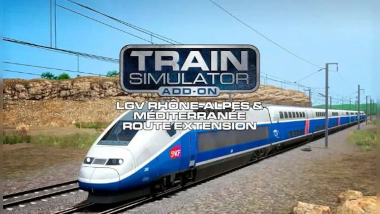 Train Simulator: LGV Rhône-Alpes & Méditerranée Route Extension Add-On PC