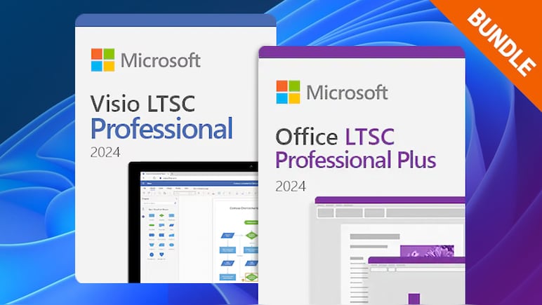 Visio 2024 Pro LTSC + Office 2024 LTSC Pro Plus Bundle