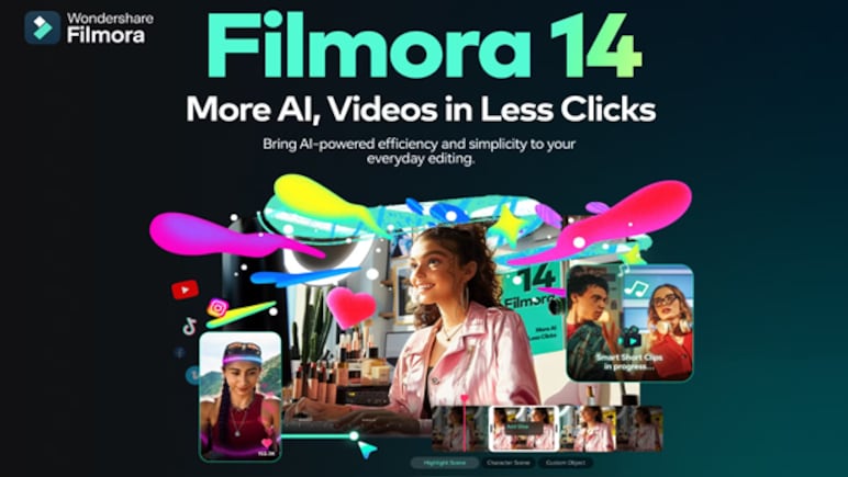 Wondershare Filmora 14 Video Editor (1 Device for each OS)