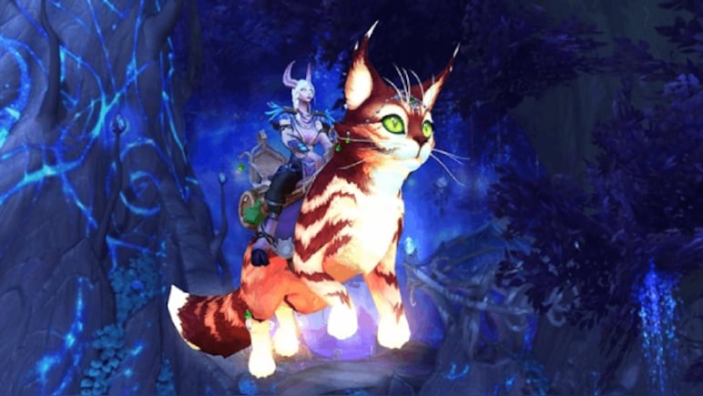 World of Warcraft Sunwarmed Furline Mount