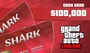 Grand Theft Auto Online: The Red Shark Cash Card Rockstar PC 100 000 - Rockstar Key - GLOBAL - 2