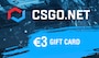 CSGO.net Gift Card 3 EUR - 1