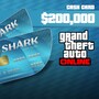 Grand Theft Auto Online: Tiger Shark Cash Card 200 000 PC Rockstar Key GLOBAL - 4