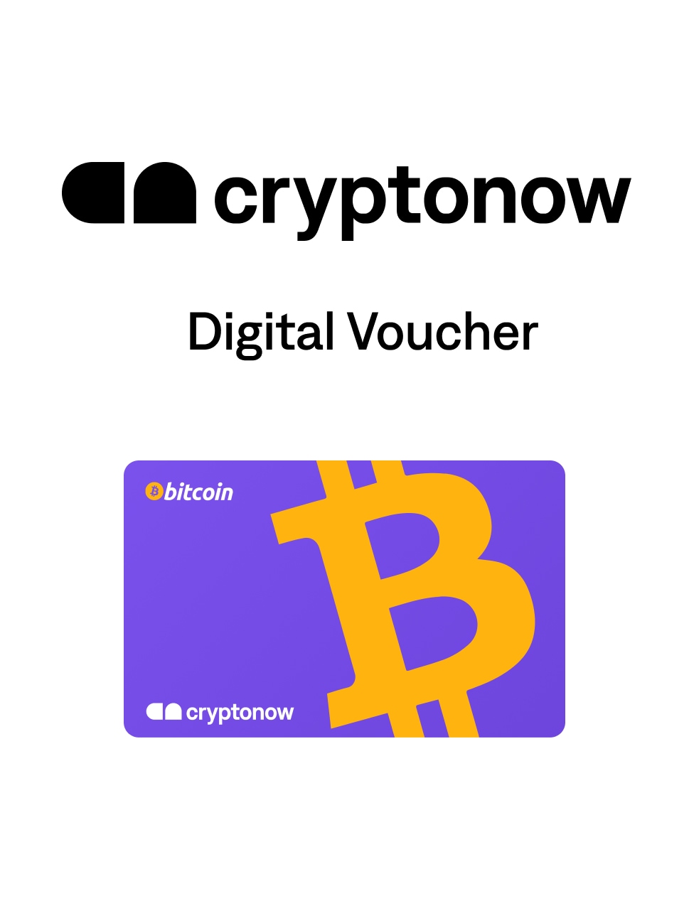 Cryptonow Bitcoin Voucher