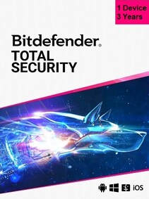 

Bitdefender Total Security (1 Device, 3 Years) PC, Android, Mac, iOS - Bitdefender Key - GLOBAL