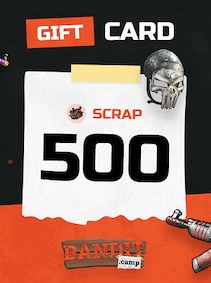 Bandit.camp Gift Cards 500 Scrap - bandit.camp Key - GLOBAL