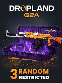 Counter Strike 2 RANDOM 3 CASE RESTRICTED SKIN - BY DROPLAND.NET Key - GLOBAL