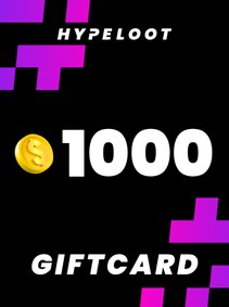 

HypeLoot Giftcard 1000 USD - HypeLoot Key - GLOBAL