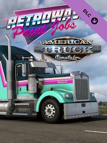 American Truck Simulator - Retrowave Paint Jobs Pack (PC) - Steam Gift - GLOBAL