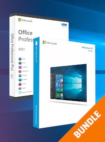 

Microsoft Windows 10 Home & Microsoft Office Professional 2021 Plus - Microsoft Key - GLOBAL