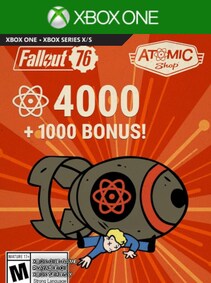 Fallout 76 Currency (Xbox One) 4000 + 1000 Bonus Atoms