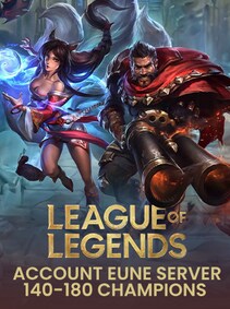 

League of Legends Account 140-180 Champions EUNE server (PC) - League of Legends Account - GLOBAL