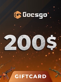 Gocsgo Gift Card 200 USD - GoCsGo