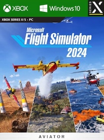 

Microsoft Flight Simulator 2024 | Aviator Edition Pre-Purchase (Xbox Series X/S, Windows 10) - Xbox Live Key - GLOBAL