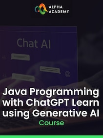 

Java Programming with ChatGPT Learn using Generative AI - Alpha Academy Key - GLOBAL