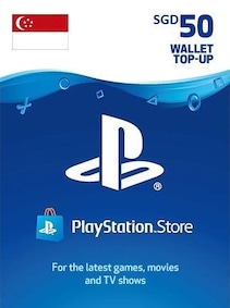 

PlayStation Network Gift Card 50 SGD PSN SINGAPORE