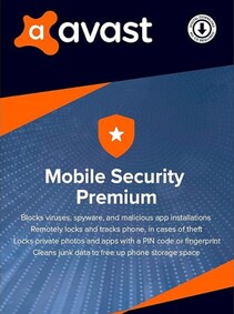 

Avast Mobile Security Premium (Android, IOS) 1 Device, 1 Year - Avast Key - GLOBAL