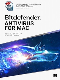 

Bitdefender Antivirus for Mac - 3 Devices 1 Year - Bitdefender Key - GLOBAL