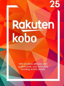 

Rakuten Kobo eGift Card 25 EUR - Kobo Key - For EUR Currency Only