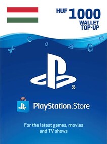 PlayStation Network Gift Card 1000 HUF - PSN Key - HUNGARY