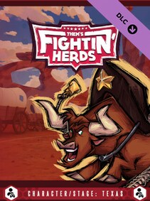 Them's Fightin' Herds - Character/Stage: Texas (PC) - Steam Gift - EUROPE