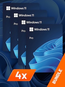 Windows 11 Pro x4 Bundle (PC) - Microsoft