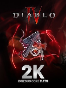 

Diablo IV (Season of Construct) - lgneous Core Mats 2k - BillStore Player Trade - GLOBAL