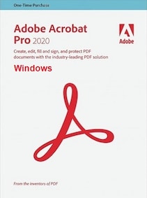 

Adobe Acrobat Pro 2020 (PC) 2 Devices - Adobe Key - GLOBAL