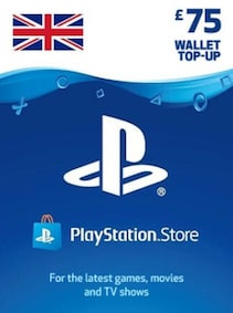 PlayStation Network Gift Card 75 GBP - PSN Key - UNITED KINGDOM