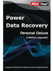 

MiniTool Power Data Recovery Personal Deluxe Lifetime MiniTool Solution Key GLOBAL