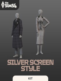 The Sims 4 Silver Screen Style Kit