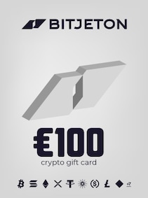 

BitJeton Crypto Gift Card 100 EUR - BitJeton Key - GLOBAL