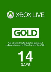 

Xbox Live Gold Trial 14 Days Xbox Live GLOBAL