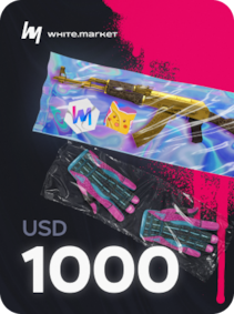 WhiteMarket Top Up Card 1000 USD - WhiteMarket Key - GLOBAL