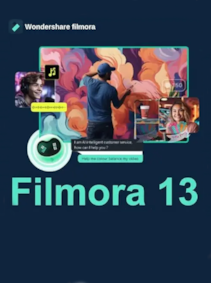 

Wondershare Filmora 13 Video Editor (PC) (1 PC, Lifetime) - Wondershare Key - GLOBAL