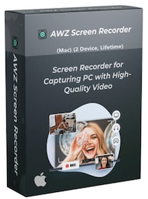 

AWZ Screen Recorder Pro (MAC) (2 Devices, Lifetime) - AWZ Key - GLOBAL