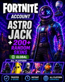 Fortnite Account (All Platform) Astro Jack and 200+ Random Skins - GLOBAL