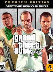 

Grand Theft Auto V: Premium Online Edition & Great White Shark Card Bundle (PC) - Steam Account - GLOBAL