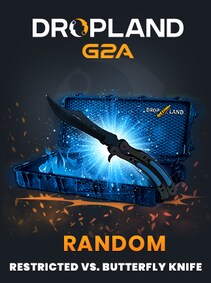 Counter Strike 2 RANDOM RESTRICTED VS. BUTTERFLY KNIFE SKIN BY DROPLAND.NET - Key - GLOBAL