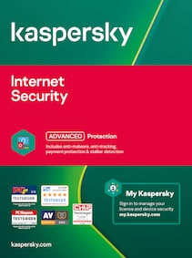 

Kaspersky Internet Security 2021 3 Devices 1 Year Kaspersky Key EUROPE