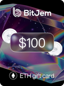 BitJem Crypto Gift Card ETH 100 USD - BitJem Clave